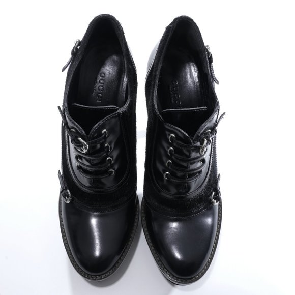 Gucci high heel platform shoe booties - Picture 2 of 14